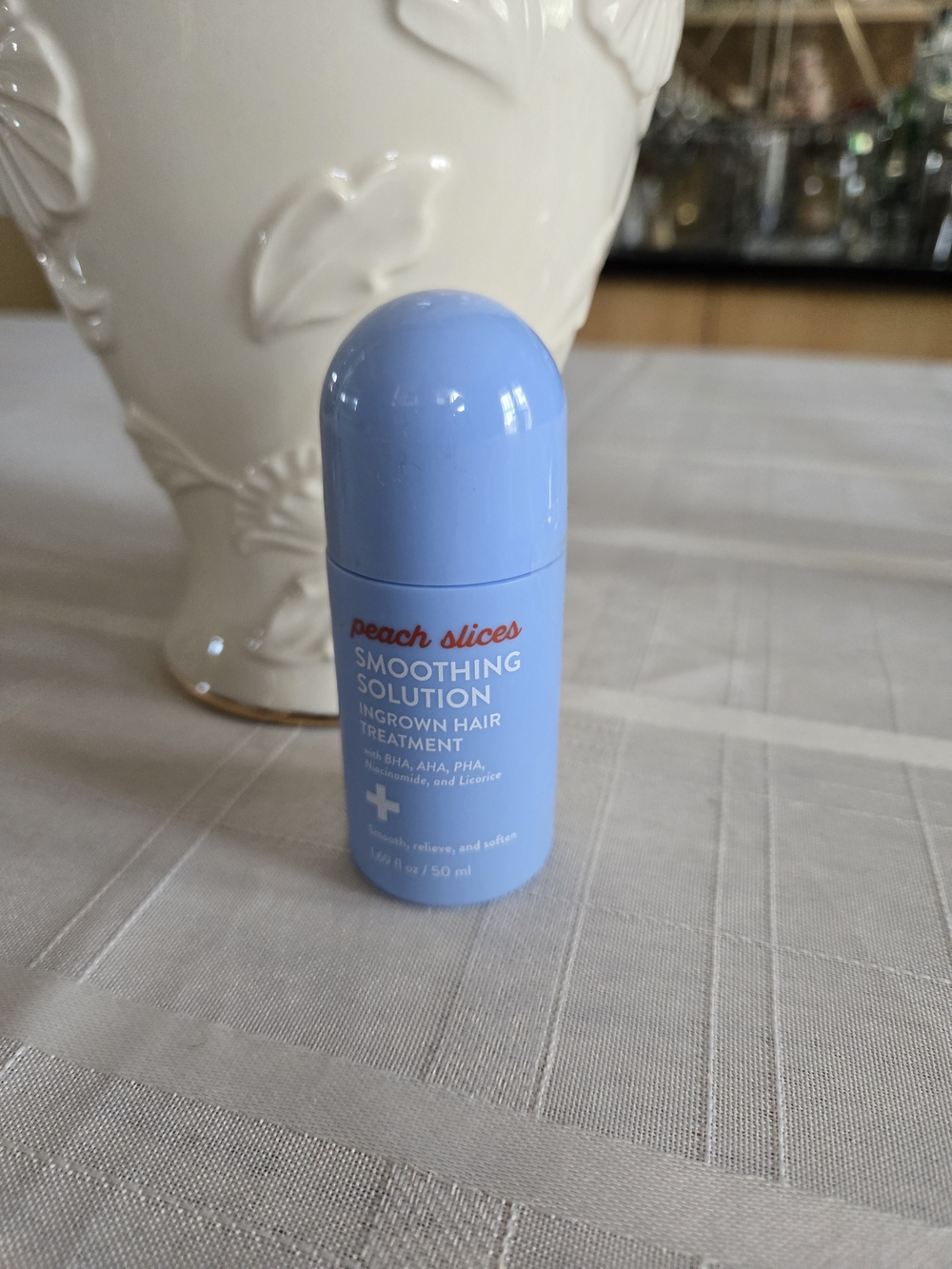 Peach Slices Smoothing Solution Ingrown Hair Treatment Serum Roller 1.69oz